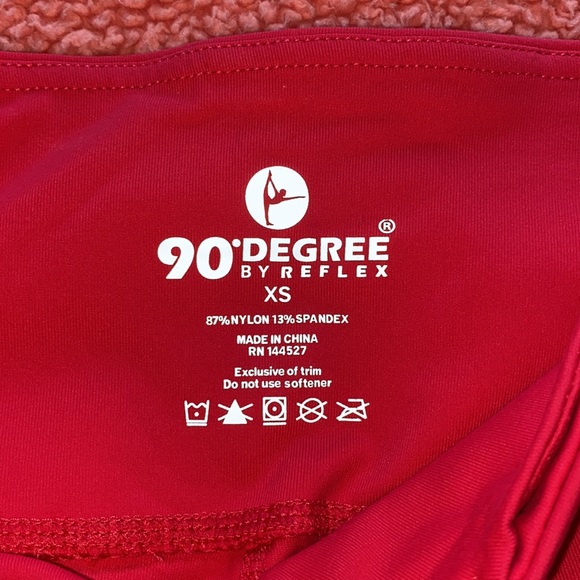 NWT 90 degree by reflex capri leggings - Picture 4 of 6